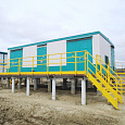Block-modular buildings